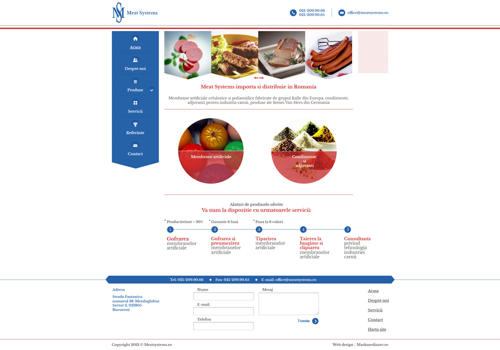 Meat Systems - importator materiale pentru industria alimentara